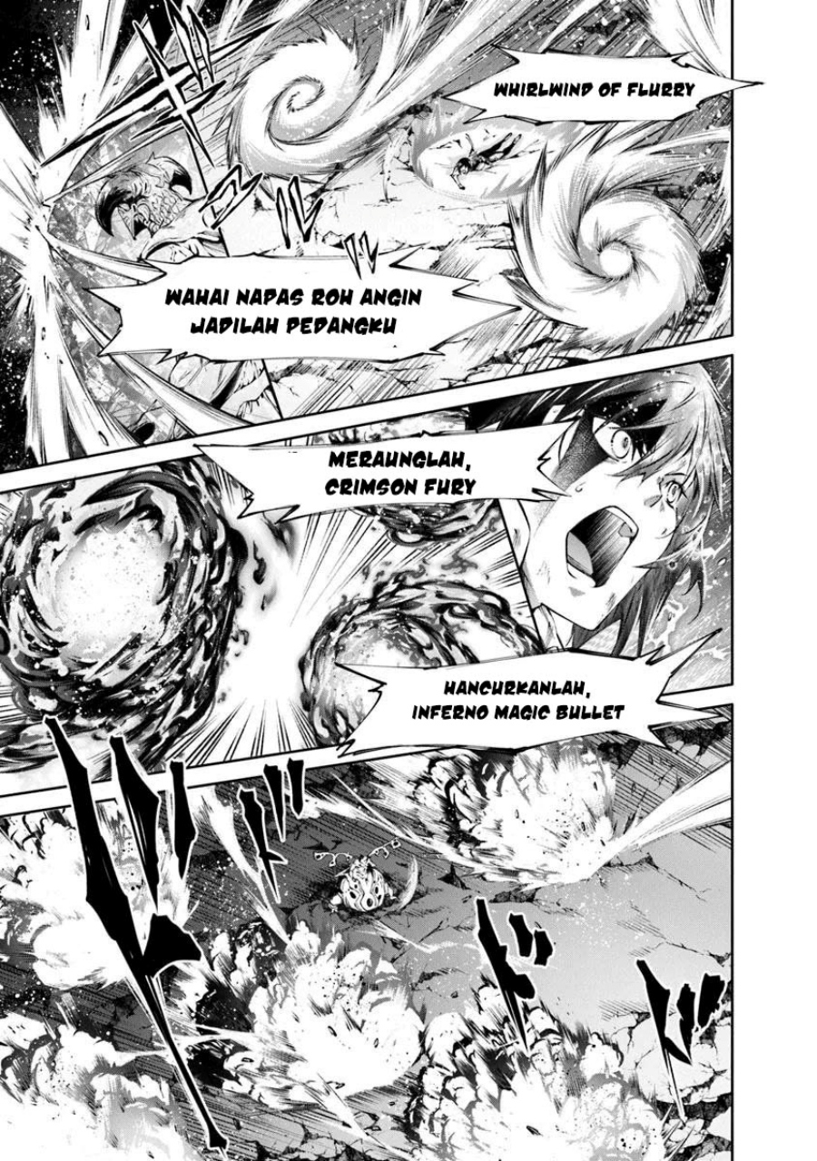 Kamigami ni Sodaterare Shimo no, Saikyou to Naru Chapter 58 Bahasa Indonesia